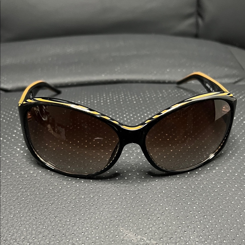 Just Cavalli Stylish Black and Gold Sunglasses